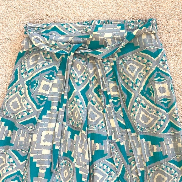 Johnny Was Dandridge Wrap Beach Pants - Picture 4 of 9